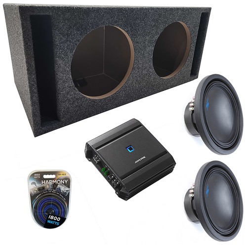 Car stereo slotted port dual - port,